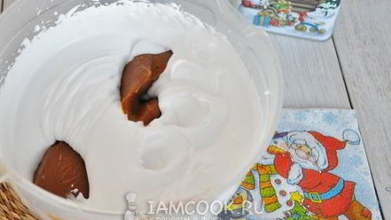 Рецепт кофейно-шоколадного крем для тортов и десертов