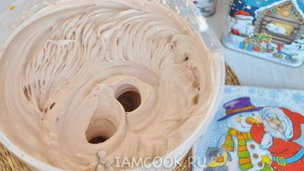 Рецепт кофейно-шоколадного крем для тортов и десертов