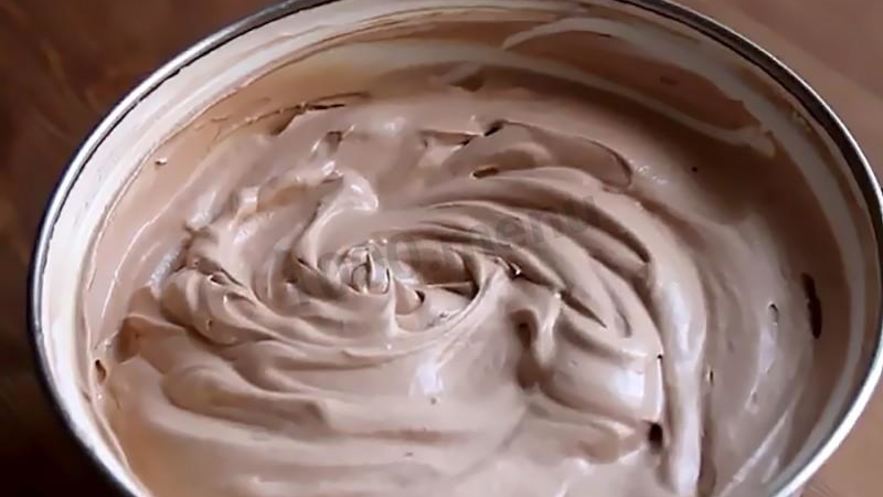 Рецепт крема чиз шоколадно-мятный на сливках