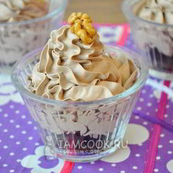 Рецепт Крема шантильи с какао