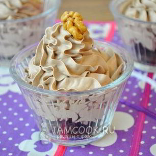 Рецепт Крема шантильи с какао