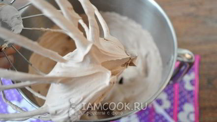 Рецепт крема шантильи с какао