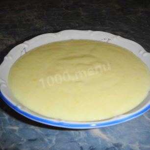 Рецепт Крема заварного на песочном тесте