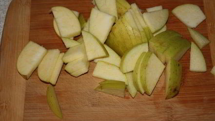 Рецепт кростатине с кремом, яблоками и розмарином