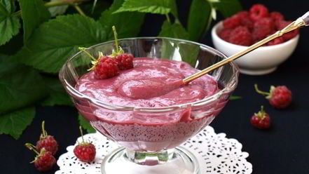 Рецепт малинового курда