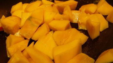 Рецепт манго в ванильном креме