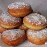 Рецепт Пончиков с кремом
