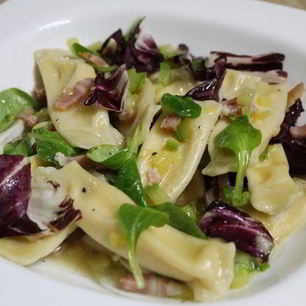 Рецепт Равиолей со сливочно-сырным кремом