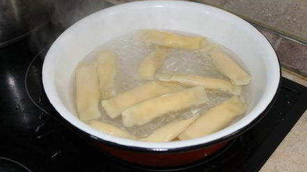 Рецепт равиолей со сливочно-сырным кремом