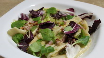 Рецепт равиолей со сливочно-сырным кремом