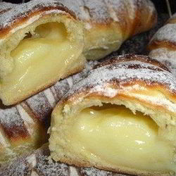 Рецепт Сдобной булочки Крем-де-Паризьен