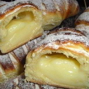 Рецепт Сдобной булочки Крем-де-Паризьен