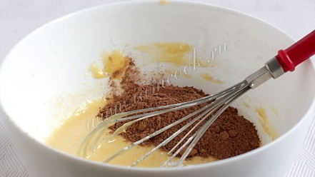 Рецепт шоколадного рулета с кремом