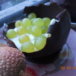 Рецепт Шоколадных креманок с начинкой