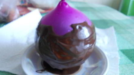 Рецепт шоколадных креманок с начинкой