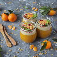 Рецепт Тыквенного пудинга с пломбирным кремом