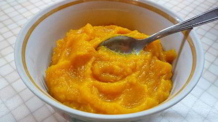 Рецепт тыквенного рулета с карамельным кремом