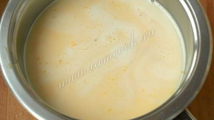 Рецепт заварного крема для торта