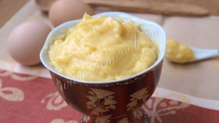 Рецепт заварного крема для торта