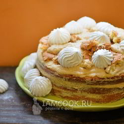 Рецепт Заварного крема со сгущенкой