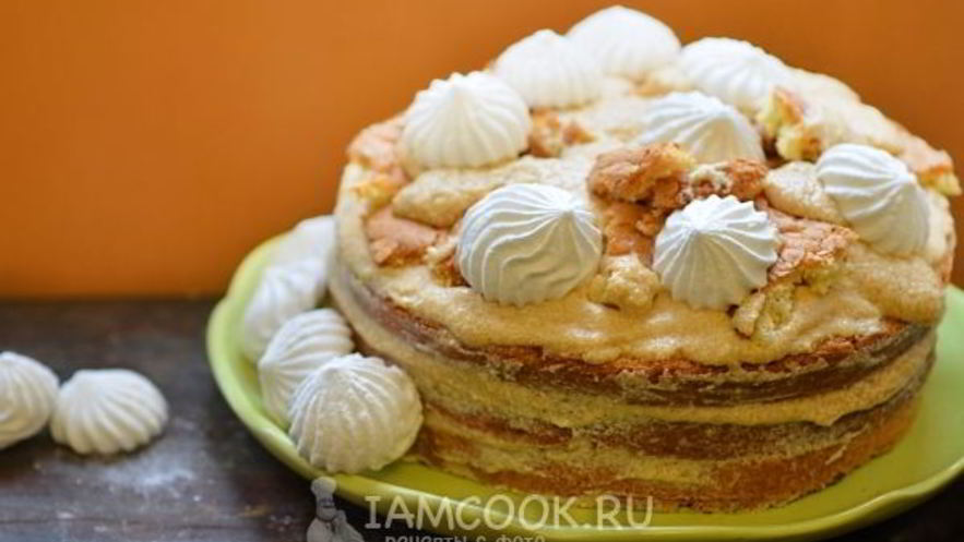 Рецепт заварного крема со сгущенкой