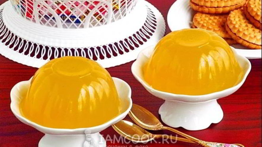 Рецепт лимонно-медового желе