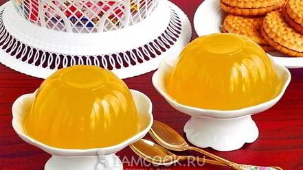 Рецепт лимонно-медового желе