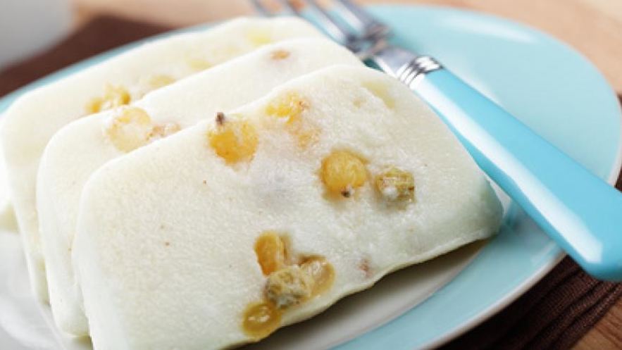 Рецепт манного пудинга с изюмом