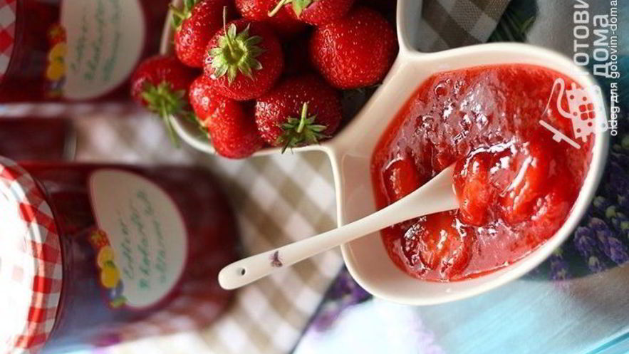Рецепт мармелада из клубники и ревеня