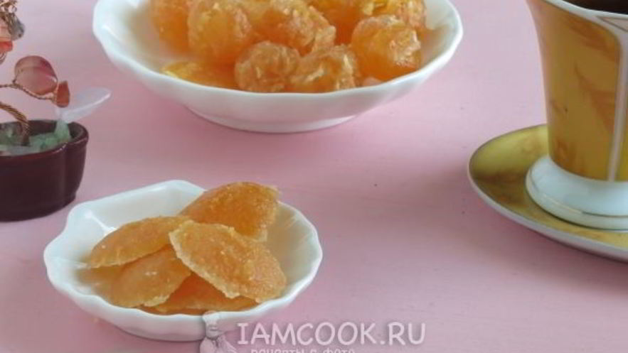 Рецепт мармелада из тыквы