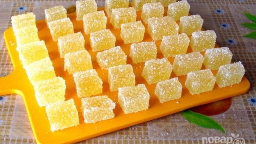 Рецепт мармелада с желатином