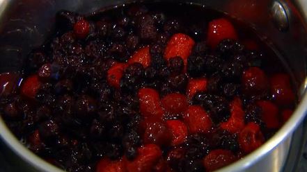 Рецепт ягодного мармелада на запеченных яблоках