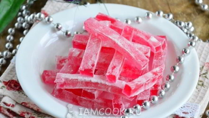 Рецепт жевательного мармелада