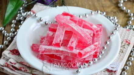 Рецепт жевательного мармелада