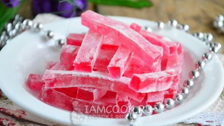 Рецепт жевательного мармелада