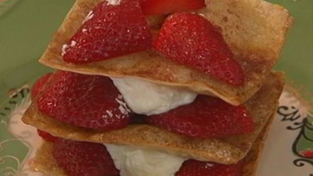 Рецепт мильфея с клубникой