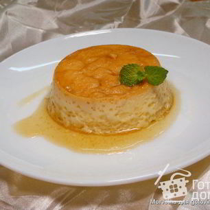 Рецепт Молочного пудинга с карамелью
