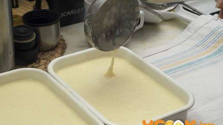 Рецепт молочного пудинга