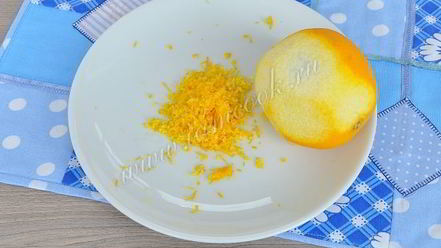 Рецепт апельсинового мороженого с мартини