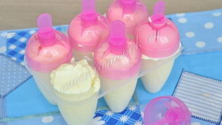 Рецепт апельсинового мороженого с мартини