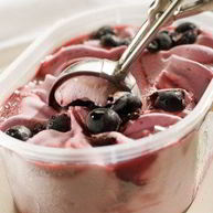 Рецепт Быстрого черничного мороженого