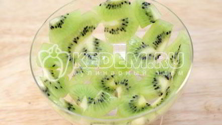 Рецепт десерта из мороженого киви
