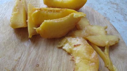 Рецепт десерта-коктейля из мороженого и печеных яблок