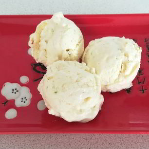 Рецепт Домашнего сливочного мороженого с лаймом