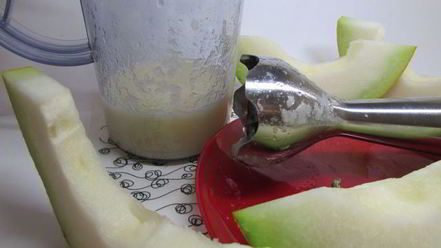 Рецепт дынного мороженого