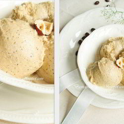 Рецепт Кофейного мороженого с фундуком