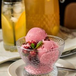 Рецепт Малинового мороженого