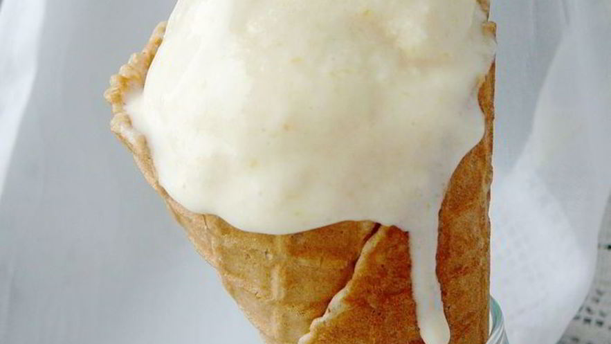 Рецепт мороженого из консервированных персиков