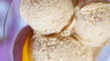 Рецепт мороженого из персиков