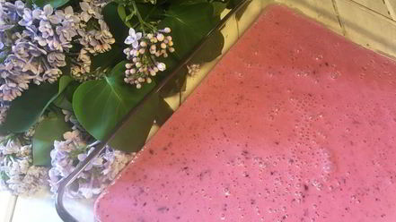 Рецепт мороженого из сирени